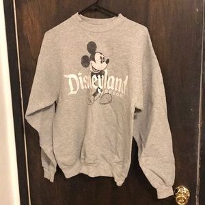 Disneyland Resort gray Mickey Mouse Sweatshirt